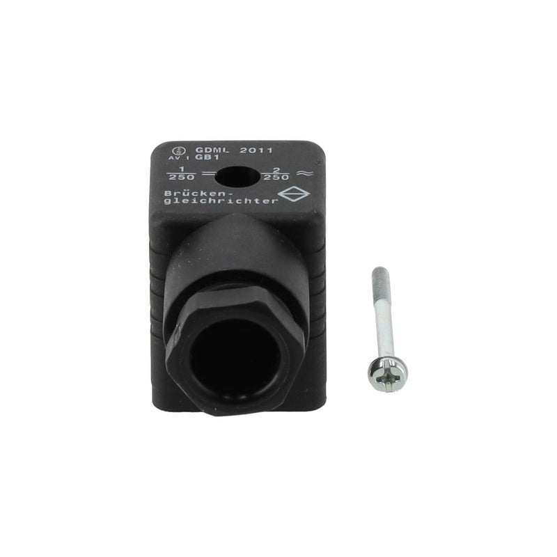 Connector met rectificator