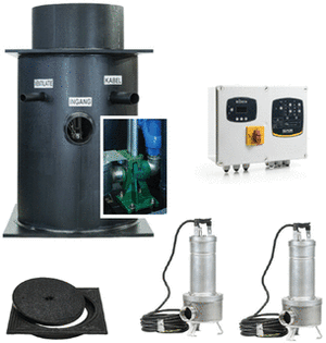 DAB Pompput PE 1014 Waterpompunit (vuilwater/regen)