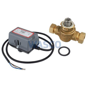 Honeywell Home 2-weg klep + servomotor 230V (Warmgarant)