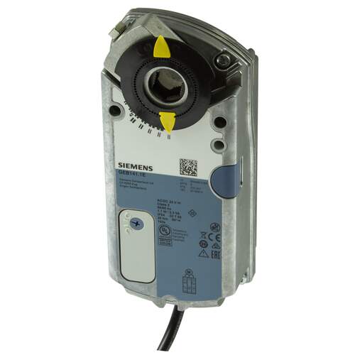 Siemens luchtklepaandrijving GEB141.1E AC 24 V / DC 24..48V