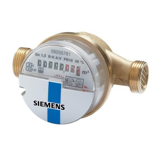 Siemens Koud watermeter, WFK30.D110 2.5 m3/h, lengte 110 mm,