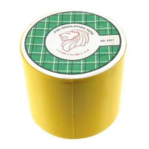 Universeel isolatietape PVC 50 mm x 10 m geel