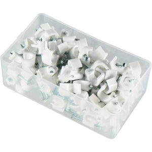 Mepac nail clips round 8-10 mm white per piece
