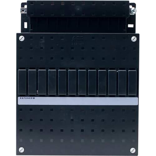ABB Hafonorm lege installatiekast inclusief DIN-rail 220 x 220 mm IP20