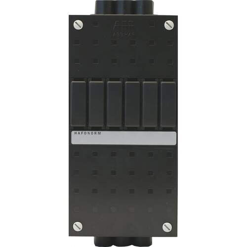 ABB Hafonorm lege installatiekast + 70 mm sleuf 110 x 220 mm IP20