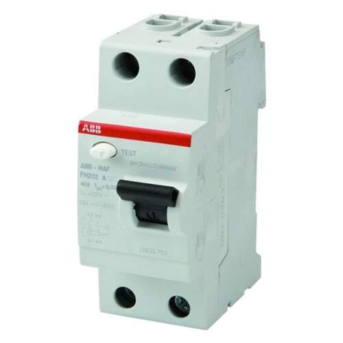 ABB Hafonorm aardlekschakelaar 2p 40A 0,03a