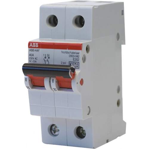 ABB Hafonorm lastscheider hoofdschakelaar IP10 2p 40A