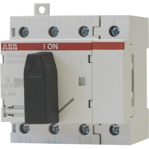 ABB Hafonorm lastscheider hoofdschakelaar IP10 4p 40A