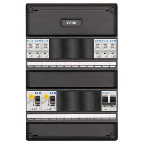 Eaton S55 Flex 1f installatieautomaat 6 groepen 2 ALS HS 64