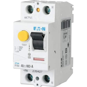 Eaton Din modulair aardlekschakelaar 2p 40A 0,03A