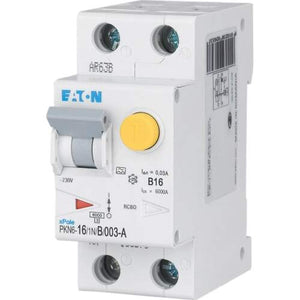 Eaton Din modulair aardlekautomaat 2p 16A 0,03A B
