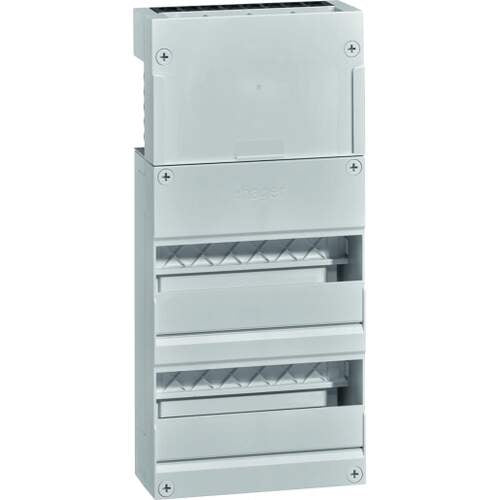 Hager Vision verdeelkast leeg opbouw IP30 PVC 2x 12 module