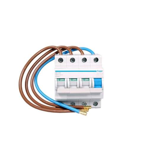 Hager extension set main switch 4p 40A