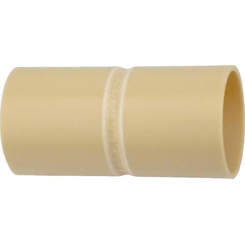 Wavin elektrosok glad 5/8" PVC geel
