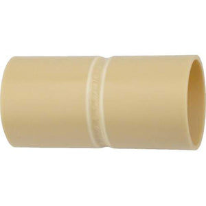 Wavin elektrosok glad 3/4" PVC geel