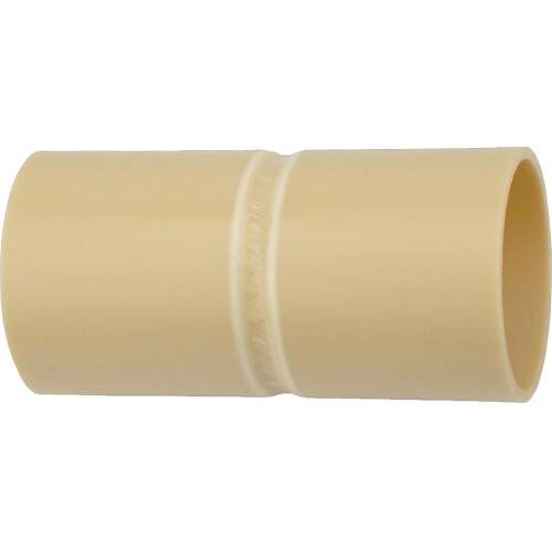 Wavin elektrosok glad 3/4" PVC geel