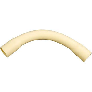 Wavin elektrobocht 90° 5/8" PVC geel