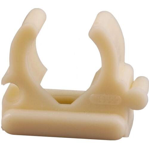 Mepac kabelbuisklem 16-19 mm PVC creme