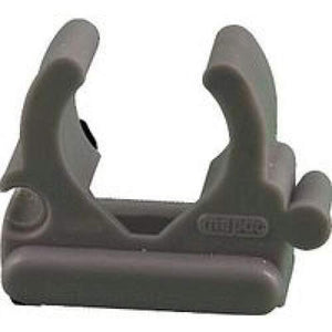 Mepac cable conduit clamp 16-19 mm PVC gray