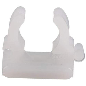 Mepac cable conduit clamp 16-19 mm PVC transparent