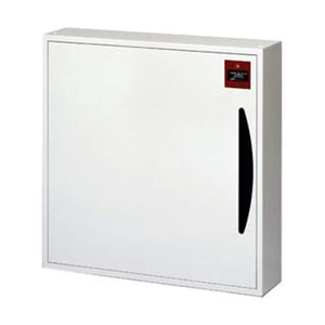 Ajax Varigrip haspelkast 790x790x185 mm met meldervak 87x87 mm rechts scharnierend RAL9010