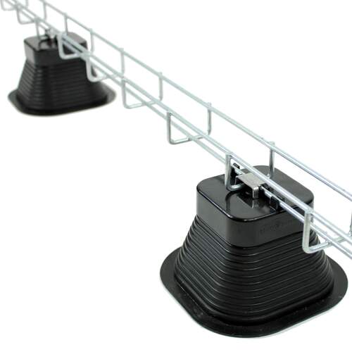 Conduct RoofSupport Home complete set draadgoot 30 x 35 mm EZ Plus l=3 m incl. daksteunen