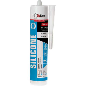 Bizline siliconenkit 300 ml wit