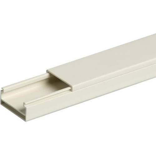 Attema P25 kabelgoot 25 x 13 mm l= 2 m wit RAL9010