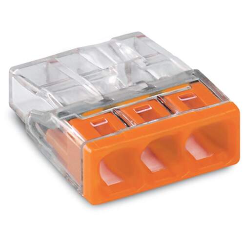 Wago lasklem 3 x 2,5 mm (per stuk)
