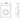 TECEloop urinoirbedieningspl. incl. cartouche,glas gl.wit,toets gl.wit