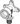 TECEflex muurplaat, standaard messing, afmeting 16 x Rp 1/2"