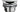 UniMatch open afvoerplug 5/4''chroom
