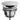 UniMatch open afvoerplug 5/4''chroom