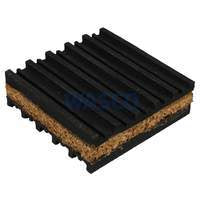 Refco AVP-3 (12075) 75 x 75 x 22 mm kurk/neopreen anti-trilpad