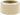 Aansluitmoer beige