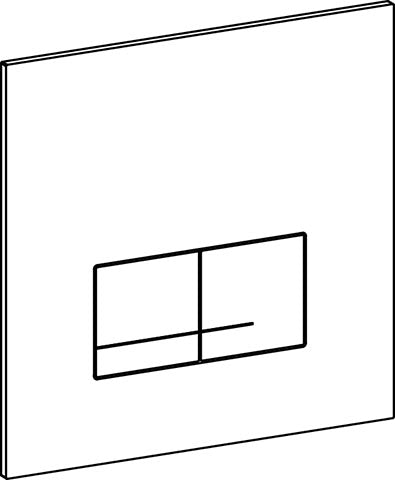 Paneel delos df glas zwart wis