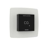 CO2 Ruimtesensor zonder bediening RF/Wired Zwart DUCO