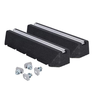 AircoBase opstellingsbalk recycled 600 mm rubberen dempers incl. bevestiging M8 x 40 mm (set a 2 stuks)
