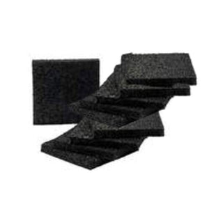 AircoBase anti-tril mat van recycled rubber 100 x 100 x 10 mm (10 stuks)