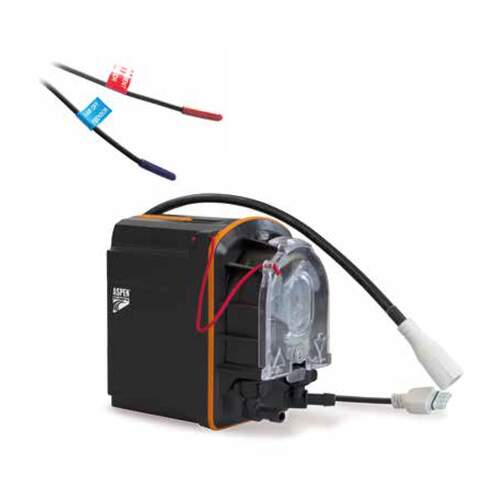 Aspen Peri Pro Air peristaltic pump with activation switch, temperature sensor, max. 15 l/h, delivery head, max. 12 m