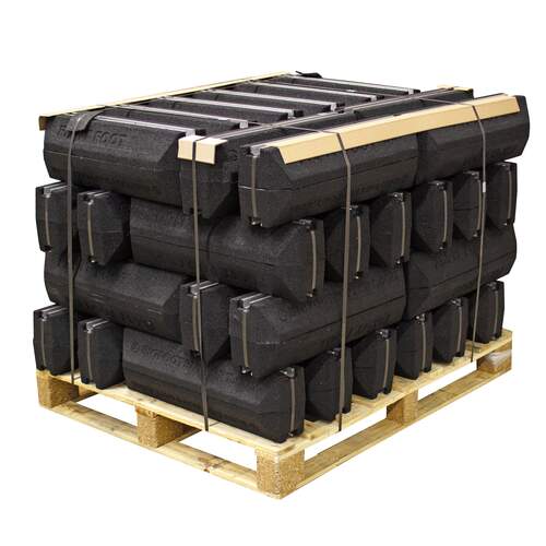 Big Foot Fix-it Foot opstellingsbalk 1 meter incl. (4x) M10 x 40 mm bevestigingsbouten (pallet a 28 sets)