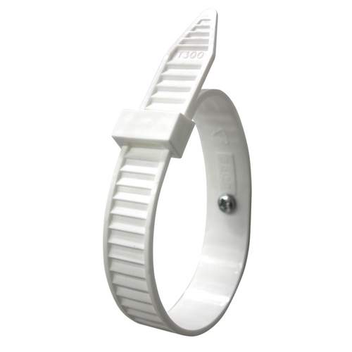 Universeel brede kunststof montageband 275 x 20 mm (10 stuks) Big Tie