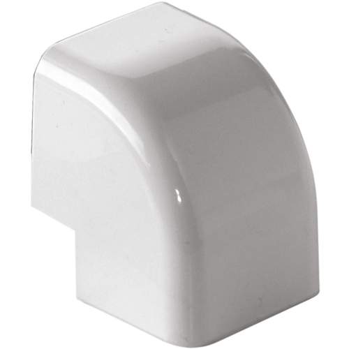 Canalplast ronde buiten bocht 90° AE70 Zuiverwit RAL9010