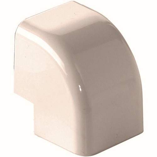 Canalplast ronde buiten bocht 90° AE90 Zuiverwit RAL9010