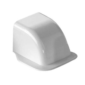 Canalplast muur afdekkap CM90 Zuiverwit RAL9010