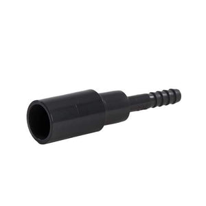 Universeel PVC druk verloopset van slangtule 6 mm naar afvoerbuis 16 mm