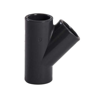 Universeel PVC druk T-stuk 45° Ø32 mm