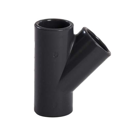 Universeel PVC druk T-stuk 45° Ø32 mm
