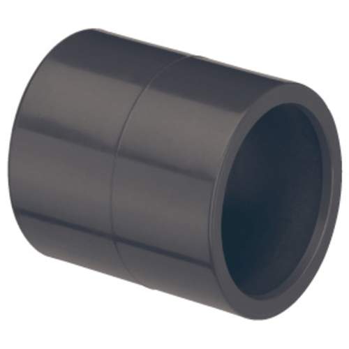 Universeel PVC druk lijmmof 2 x Ø40 mm