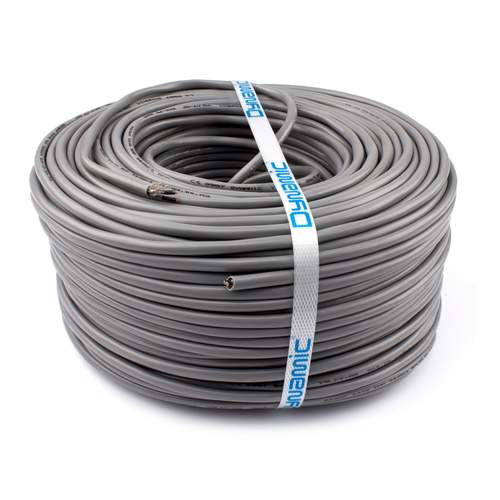 Dynamic stuurstroomkabel afgeschermd 2 x 0,75 mm² (rol van 100 meter)